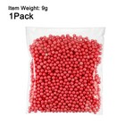 Polystyrene Foam Ball 0 3  Red Beads For The Arts Diy Craft