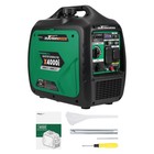 4000 Watt Portable Inverter Generator Gasoline Powered Super Quiet For Travel
