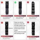 Driver Lf Side Power Window Switch For 03-07 Chevy Silverado Gmc Sierra 15883318