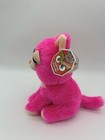 Feisty Pets Lady Monstertruck Cat Plush Stuffed Animal Toy Small Pink Cute