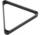 Heavy Duty Indestructible Plastic 8-ball Triangle Pool Balls Rack  black 