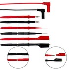 2pcs Aidetek Needle Tipped Tip Test Leads Set For Fluke Multimeter Tlp20157 Usa