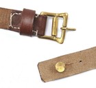 Carcano Sling Premium Drum Dyed Leather Italian Carcano Rifle Sling