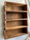Lot Of 4 Antique Wooden Sewing Machine Drawers