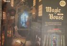 Artistic Bookshelf Insert - Decorative Book Nook Kit With Miniature Magic House