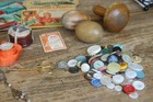 Large Lot Antique Vintage Sewing Supplies Scissors Buttons Needles   More