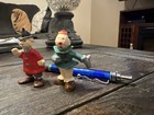 Marx Disneykin Singing Clown   Fireman Plastic Figure Disney Dumbo Circus