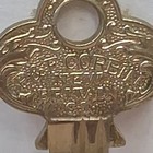 Vintage Ornate P f Corbin Key Blanks New Britain Ct  Usa Lot Of 2 Nos Locksmith 