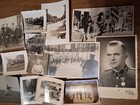 Vtg Antique Wwi-ii Military Soldier Photo Lot 17 Pic Russia Europe B w Army Ooak