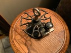 Vintage Cast Iron Rotating Rubber Stamp Carousel