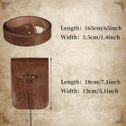 Renaissance Belt Pouch  Medieval Pirate Cosplay Accessories For Larp  Vintage Le