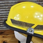 Bullard Px Firedome Fire Firefighter K Helmet Yellow Fantastic Condition 