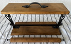 Butcher Paper Roll Holder Dispenser Rack Vintage 12    Rustic Farmhouse Handmade
