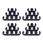 2sets 7mm 8mm Black Spark Plug Wire Separators Dividers Looms For Sbc Bbc