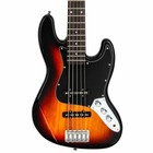     fast Free Shipping     5 String J Style Electric Bass Guitar  case bag  strap 