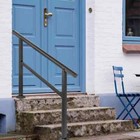 48 In  W X 35 5 In  H Adjustable Handrail Fits 3 Steps Or 4 Steps Aluminum Handr