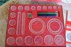 Vintage Near Mint 1967 Kenner Spirograph Set Original Box Game Toy Art Complete