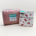 Pillowfort Toddler Girl s Channel Jersey Comforter In Pink   Butterfly Sheet Set