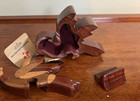 Parrot Bird Wooden Puzzle Box Jewelry Wood Trinket Box New Handmade Free Ship
