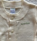 Gymboree Ivory Sweetpea Cardigan 3-6 Months  Nwot Vintage 1990s