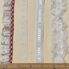 Vintage Lace Trim Lot 49  Yards Victorian Porcelain Doll Clothes Sewing Eyelet