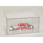 Safety Glasses Dispenser  Tray  20 Pairs  Petg  7 In H X 11 7 16 In W X 9 1 2 In