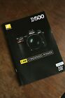 Nikon D500 Dslr Catalog Brochure