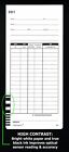 1000 Lathem 7000e   7500e Time Clock Cards  Form E7  3 375 W X 7 3125 L