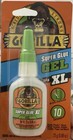 Gorilla Super Glue Gel Xl  Clear  25 Gram - All Purpose  pack Of 2 