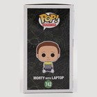 Funko Pop Rick And Morty Morty With Laptop  742 Gamestop Exclusive Vinyl Figure