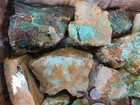 1 Kg Rough Turquoise No Grade Saw Botttoms Blue Silver Mine Tonapah Nv Lot A