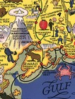 1934 The Alaska Line Historic Steamship Map - 20x28