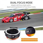 K f Concept Auto Focus Lens Mount Adapter Ring Ef ef-s To E Electronic For Canon