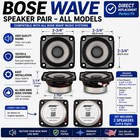 Set Of 2  Bose  Wave Speakers  273488-001