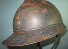 58cm Ww French M15 Adrian Helmet Infantry Cavalry Casque Stahlhelm Casco     Gm Wk