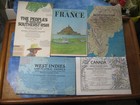Lot Of 33 National Geographic Maps 1970-1979 No Duplicates
