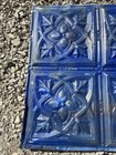 Antique Metal Tin Ceiling Tile 24    X 24  Salvaged Vintage 