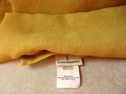 2 Sheer Linen Textured Window Curtains Panels Ellen Degeneres Drapes Set Yellow
