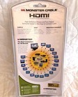New 6ft Hdmi Monster Cable Supports 1080p Video Resolution- Gold Plated Contacts