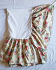 Vintage Ralph Lauren Brittany Twin Bed Skirt Dust Ruffle Euc Made In Usa
