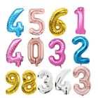 16  Foil Letters Numbers Balloons Name Age Birthday Wedding Party Baloons 2022 