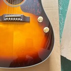 Custom Vintage 50s J160e Sunburst Acoustic Guitar 6strings 20frets Ship Us