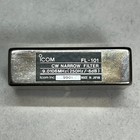 Icom Fl-101 Cw Narrow Filter 9 0106mhz  250hz -6db  Working Tested Good  