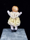 Micro Miniature Carl Horn Type German All Bisque Doll Dressed 1 1 4  Tall