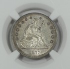 1877-cc Liberty Seated Silver Quarter Ngc Au 53 Stack s W 57th St  Collection