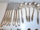 Vintage 1847 Rogers Bros Ambassador Silverware Silverplate Flatware Set 34 Piece