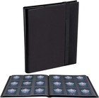 360 Card Top Loader Binder   9 Pocket Elastic Trading Cards Album Folder   Black