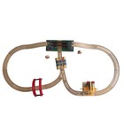 Brio World Collapsing Bridge   Freight Station Wooden Toy Train Set 23 Pcs