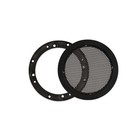 50 Goldwood Sound Sg-m4 Steel Mesh Snap On Woofer Grills For 4 5  Speakers