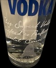 Sold Out Empty Absolut Madonna Bottle Icon Design  2 Smaller Photo Etched Glass